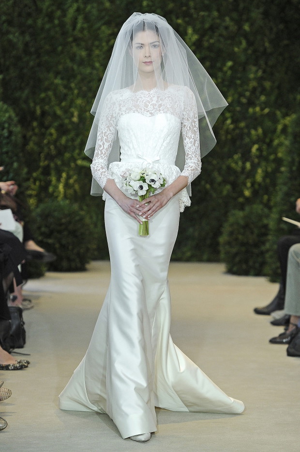 Carolina Herrera kolekcja ślubna wiosna 2014