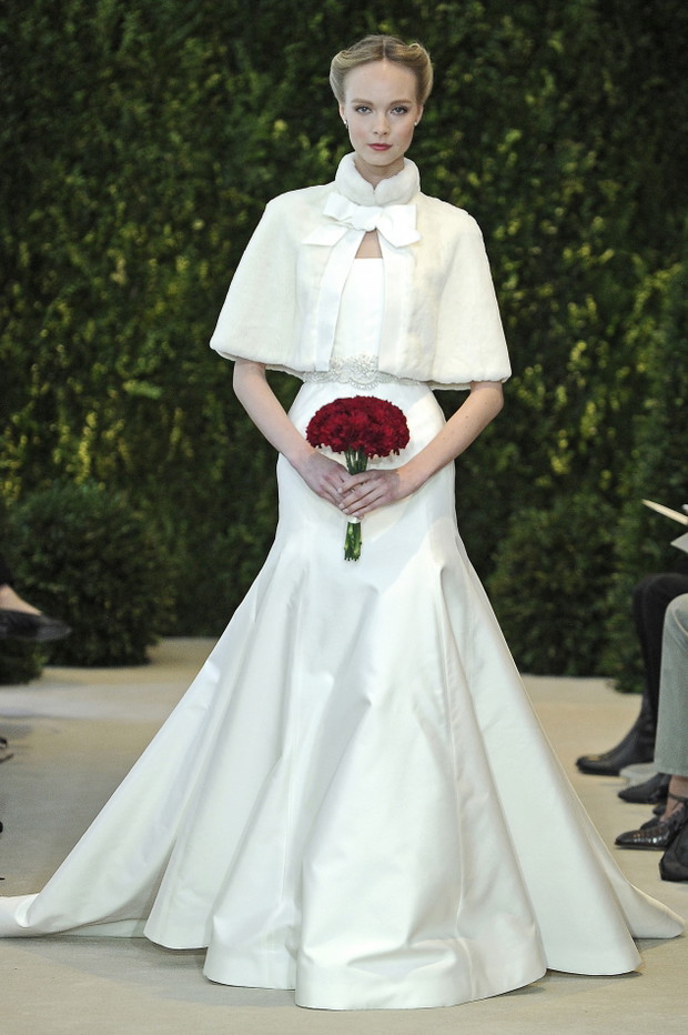 Carolina Herrera kolekcja ślubna wiosna 2014