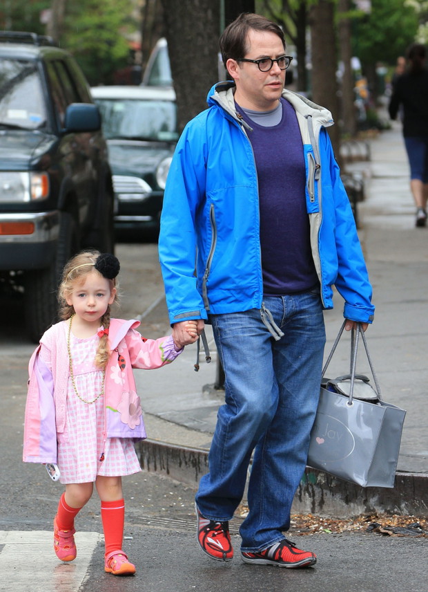 Matthew Broderick z córką