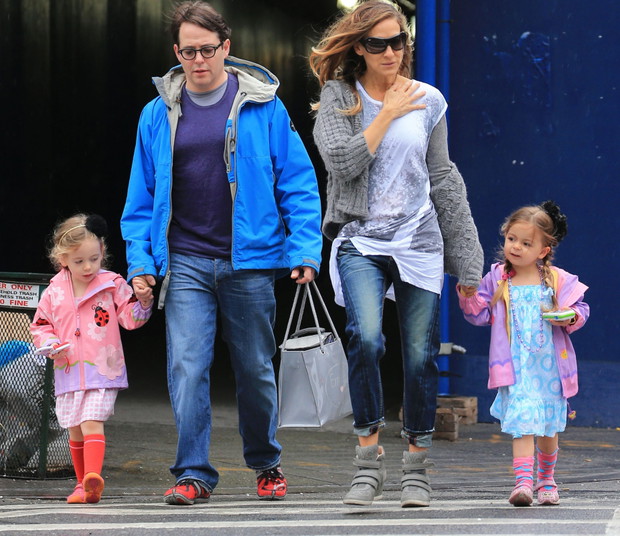Sarah Jessica Parker z rodziną