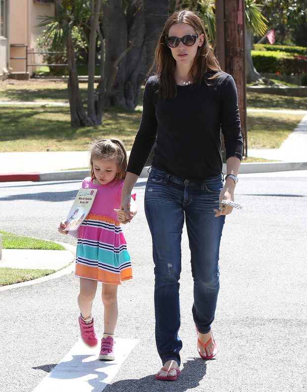 Jennifer Garner z córką Seraphiną