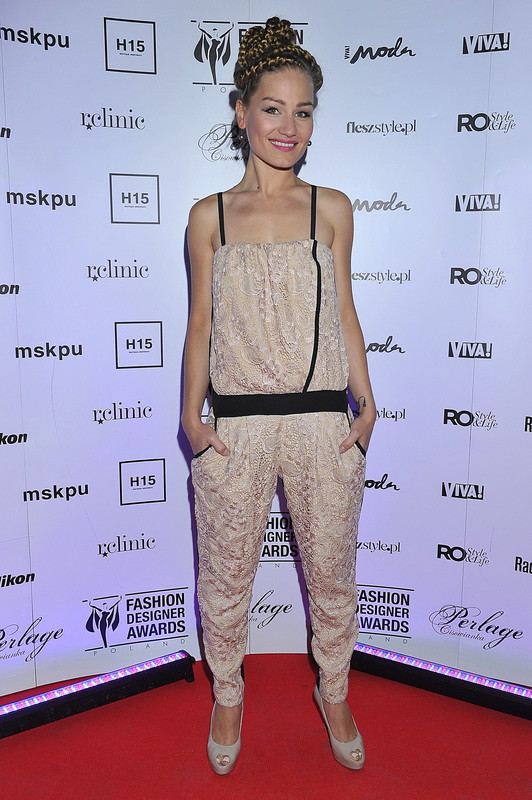 Marika na gali Fashion Designer Awards 2013