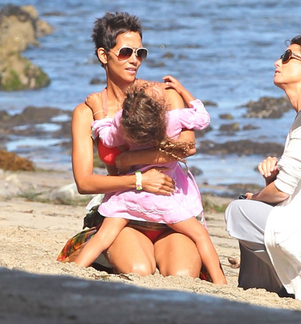 Halle Berry z córką Nahlą