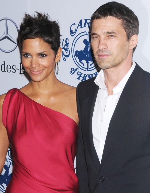 Halle Berry z partnerem Olivierem Martinezem
