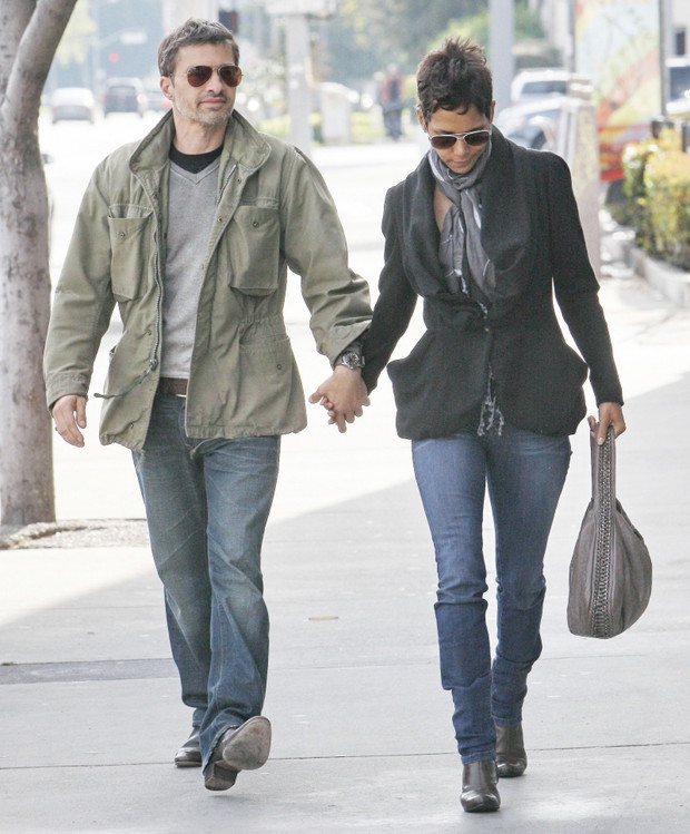 Halle Berry z partnerem Olivierem Martinezem