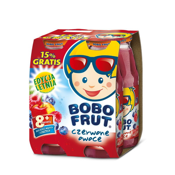 Soczki z czerwonych owoców