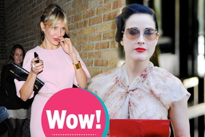 Cameron Diaz i Dita Von Teese