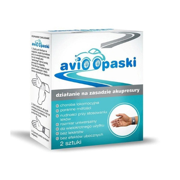 Avioopaski, cena ok. 23 zł (opakowanie 2 sztuki)