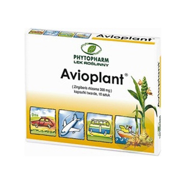Avioplant, ok. 7 zł (opakowanie 10 kapsułek)