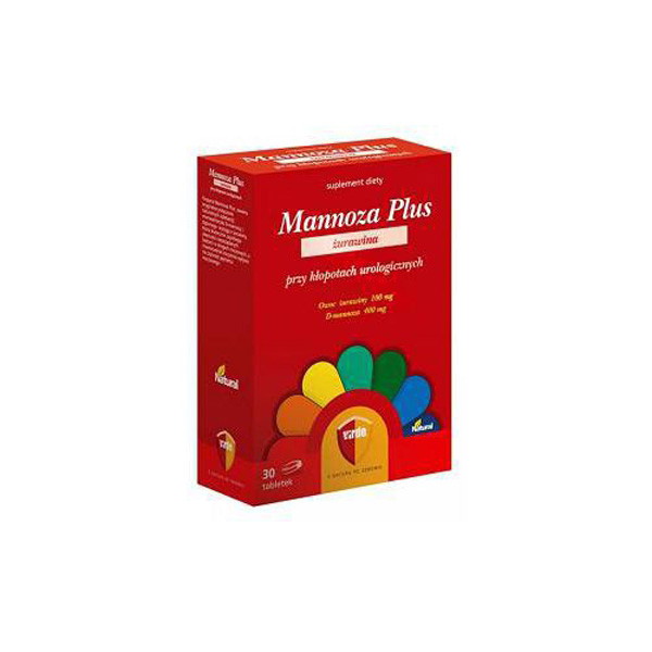 Mannoza Plus, ok. 23 zł (opakowanie 30 tabletek)