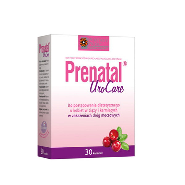 Prenatal UroCare, ok. 34 zł (opakowanie 30 tabletek)