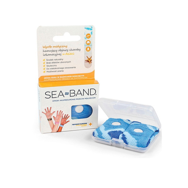Sea-Band, ok. 38 zł (2 opaski)