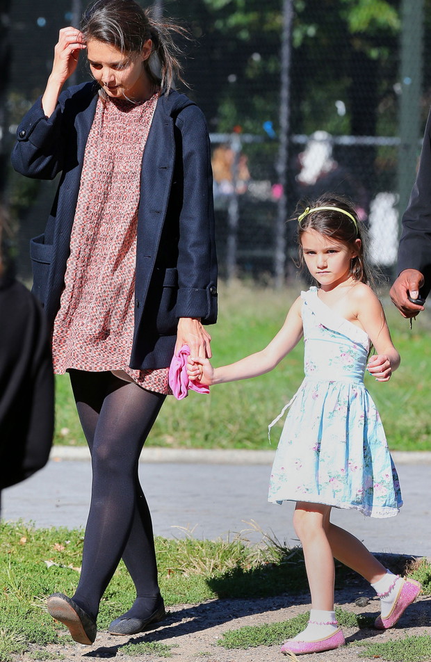 Suri Cruise z mamą Katie Holmes