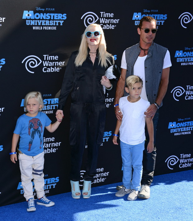 synowie Gwen Stefani i Gavina Rossdale'a
