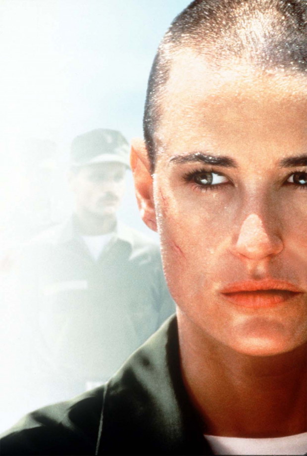 Demi Moore - Włosy warte roli - Los Angeles, lata 90. XX wieku.