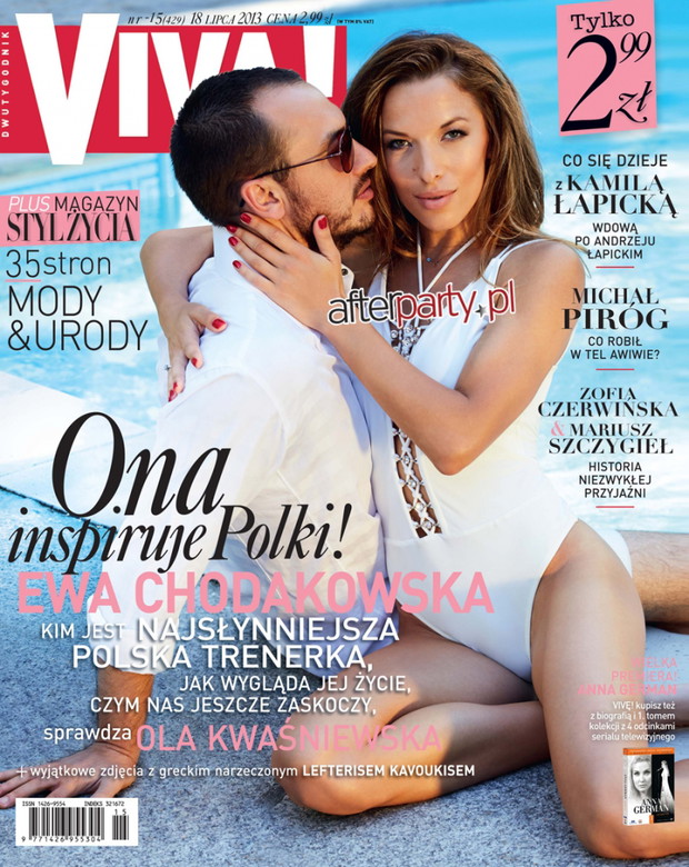 Ewa Chodakowska z narzeczonym na okładce Vivy!