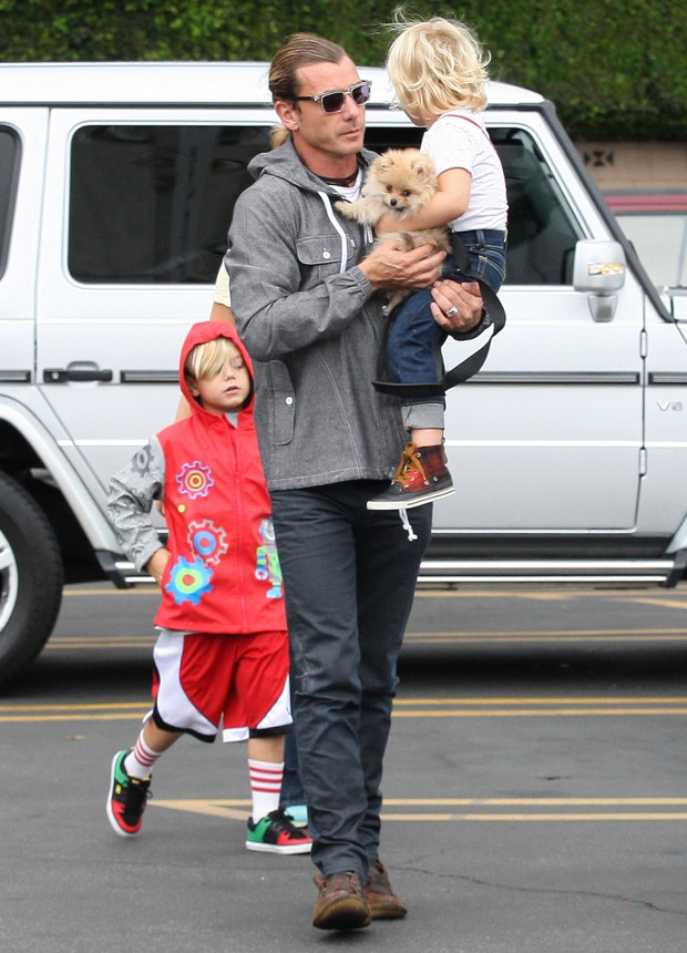 Gavin Rossdale z synami