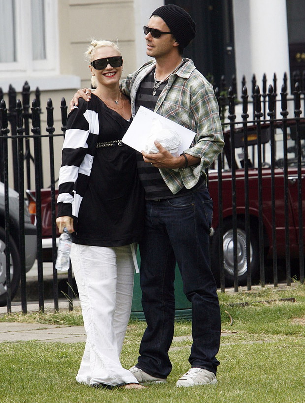Gwen Stefani w ciąży z mężem Gavinem Rossdalem