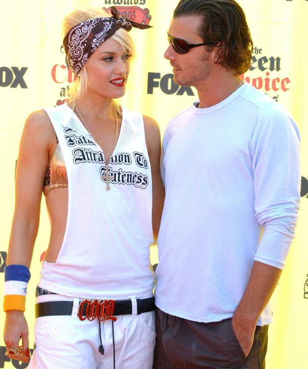 Gwen Stefani z mężem Gavinem Rossdalem