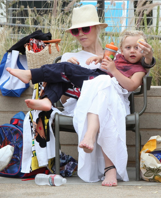 Gwen Stefani z synem