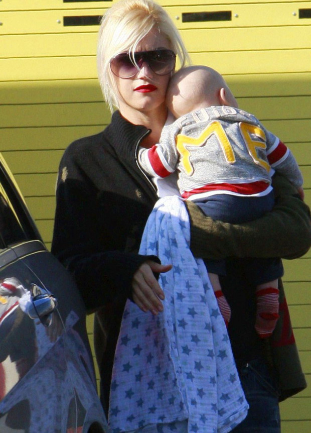 Gwen Stefani z synkiem Zumą
