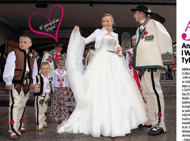 Ślub Anny Guzik i Wojciecha Tylki