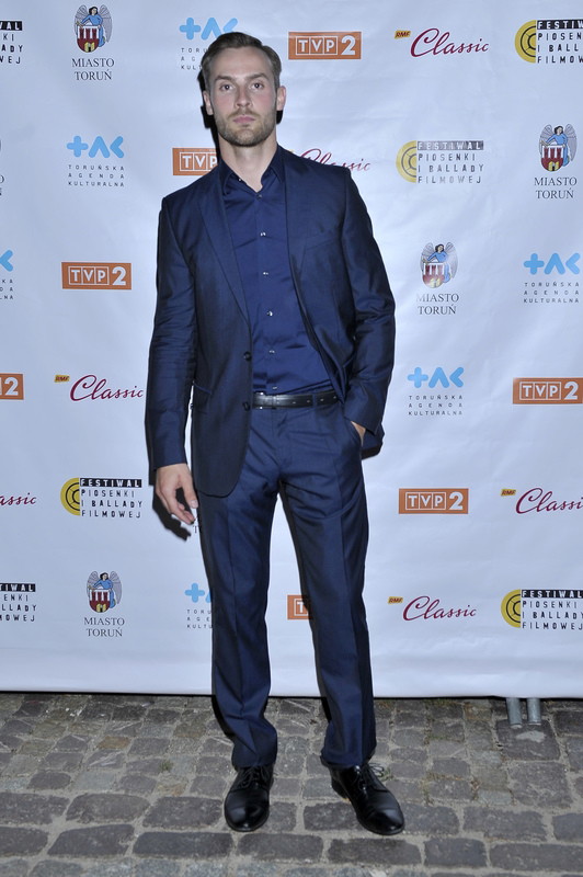 Bartosz Porczyk na Festiwalu Piosenki i Ballady Filmowej w Toruniu