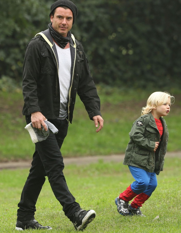 Gavin Rossdale z synem