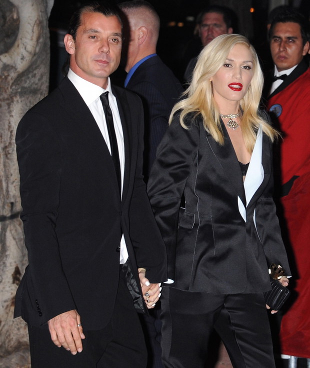 Gwen Stefani z mężem Gavinem Rossdalem