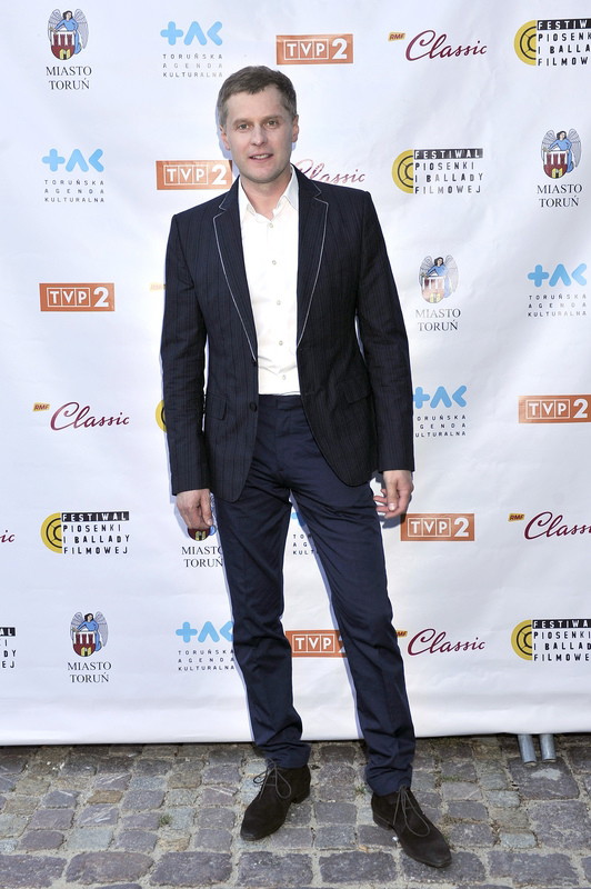 Krzysztof Respondek na Festiwalu Piosenki i Ballady Filmowej w Toruniu