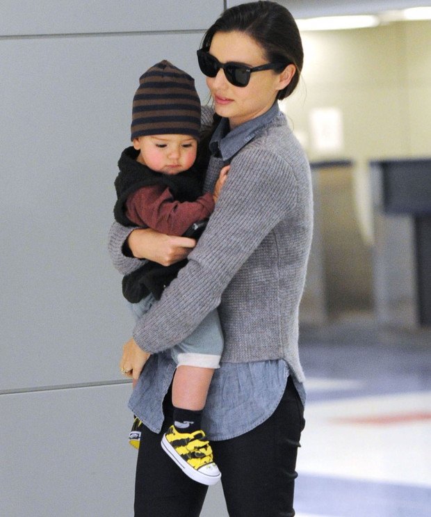 Miranda Kerr z synkiem