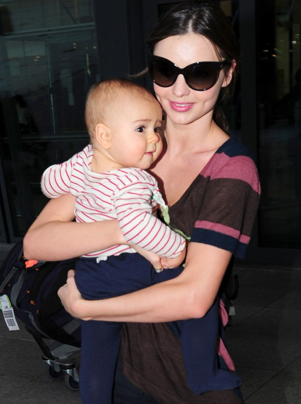 Miranda Kerr z synkiem