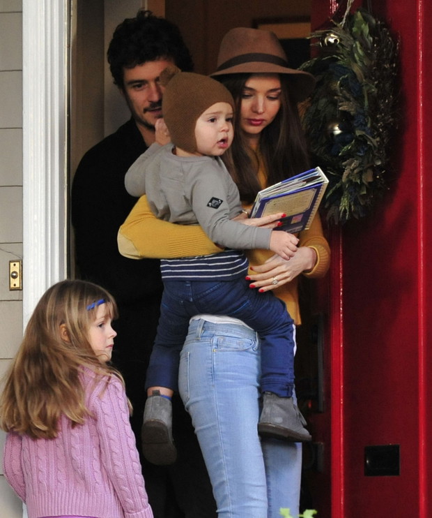 Miranda Kerr z synkiem