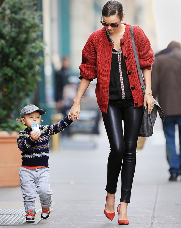 Miranda Kerr z synkiem