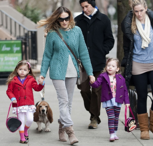 Sarah Jessica Parker z bliźniaczkami