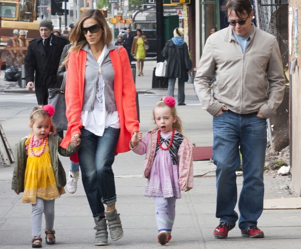 Sarah Jessica Parker z rodziną