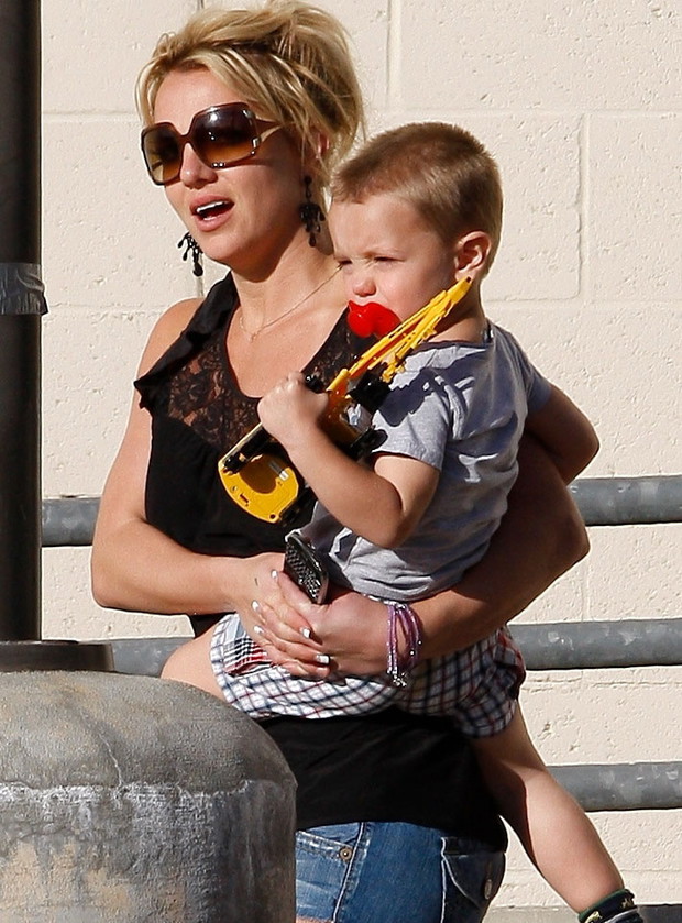 Britney Spears z synkiem