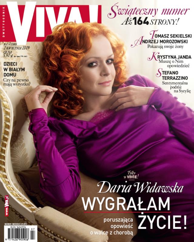 okładka, Viva, Daria Widawska