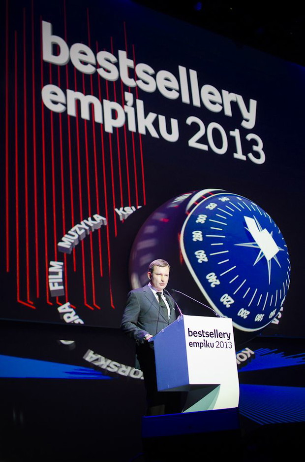 Prezes Empiku Olaf Szymanowski