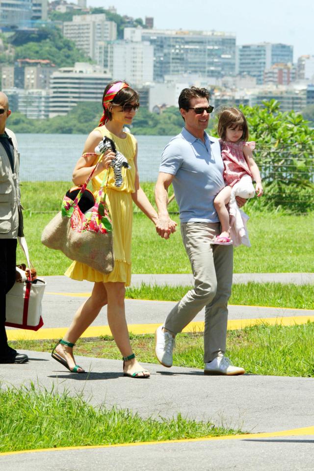 Tom Cruise, Katie Holmes, Suri Cruise