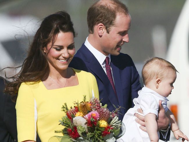 Książę William, Księżna Kate i Książę Jerzy opuszczają Nową Zelandię