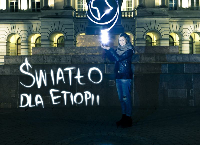 Agnieszka Więdłocha dla światła w Etiopii