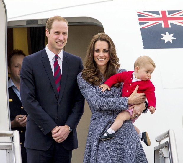 Książę William, Księżna Kate i Książę Jerzy opuszczają Australię
