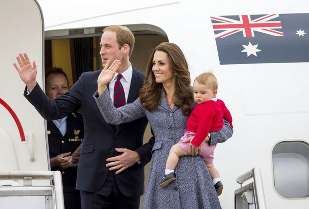 Książę William, Księżna Kate i Książę Jerzy opuszczają Australię
