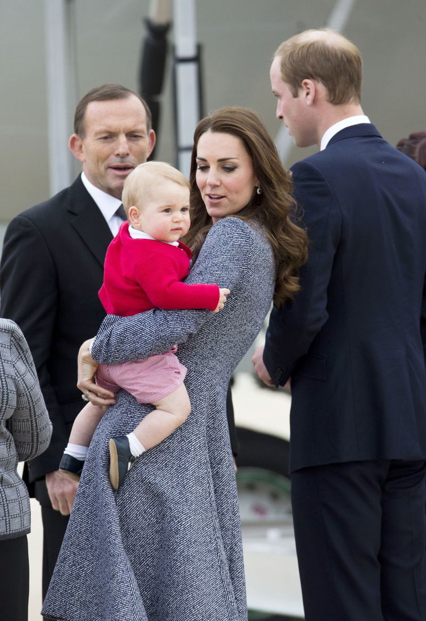 Książę William, Księżna Kate i Książę Jerzy opuszczają Australię