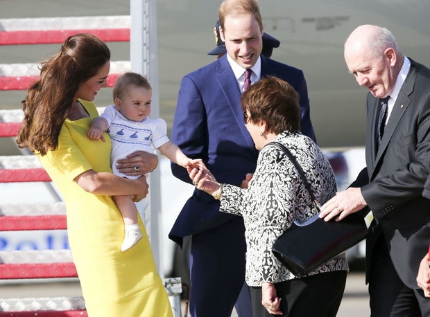 Książę William, Księżna Kate i Książę Jerzy opuszczają Nową Zelandię