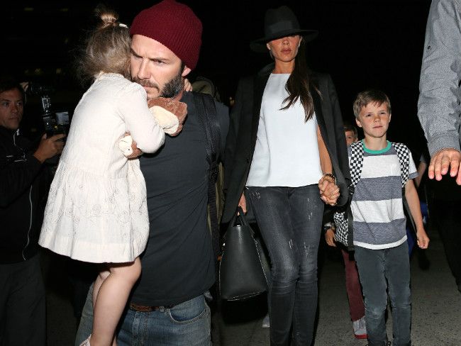 Rodzina Beckhamów w Los Angeles