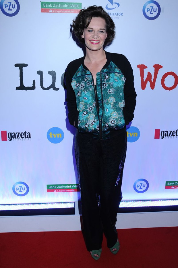 Maria Sewryn na gali Ludzie Wolności