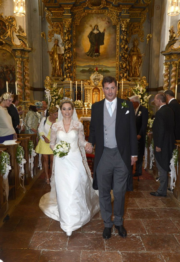 Alexander von Isenburg i księżna Sarah