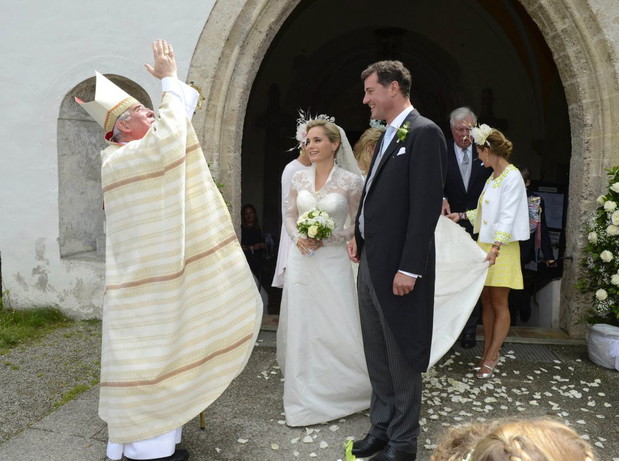 Alexander von Isenburg i księżna Sarah